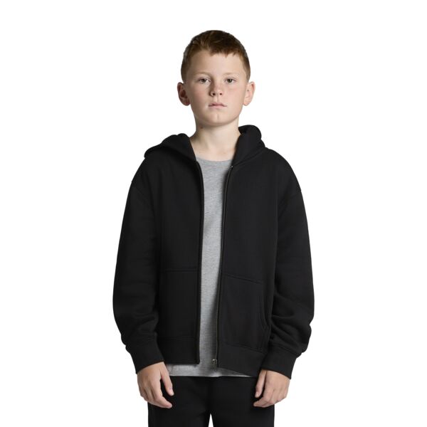 AS Colour - Youth Relax Zip Hood Thumbnail