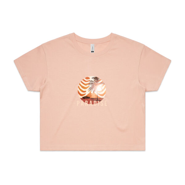 Paradise Heart Crop Tee Thumbnail